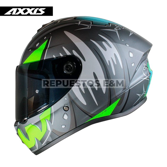 CASCO AXXIS FF112 DRAKEN S PUMPKIN B3 MATT FLUOR YELLOW