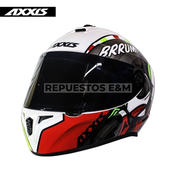 CASCO AXXIS FF112 DRAKEN S SPINT D5 MATT RED