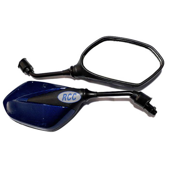 ESPEJOS BRS ROMBO AZUL/NEGRO RCC