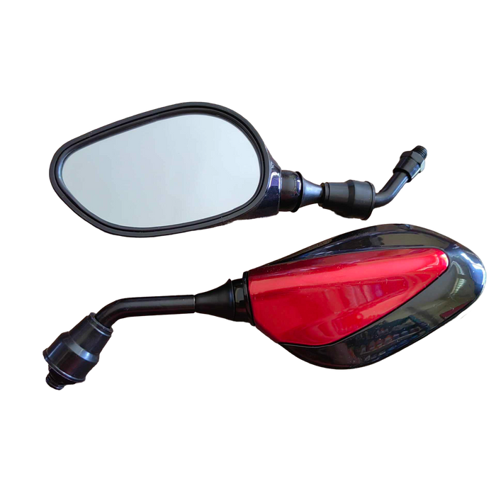 ESPEJO PLSR135 ROJO/NEGRO RCC