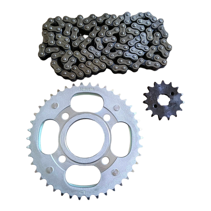KIT DE ARRASTRE FULL CB150 42T/15T. 428H-132L GDM