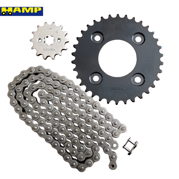 KIT DE ARRASTRE FULL WAVE110S 34T/14T.420H-104L HAMP