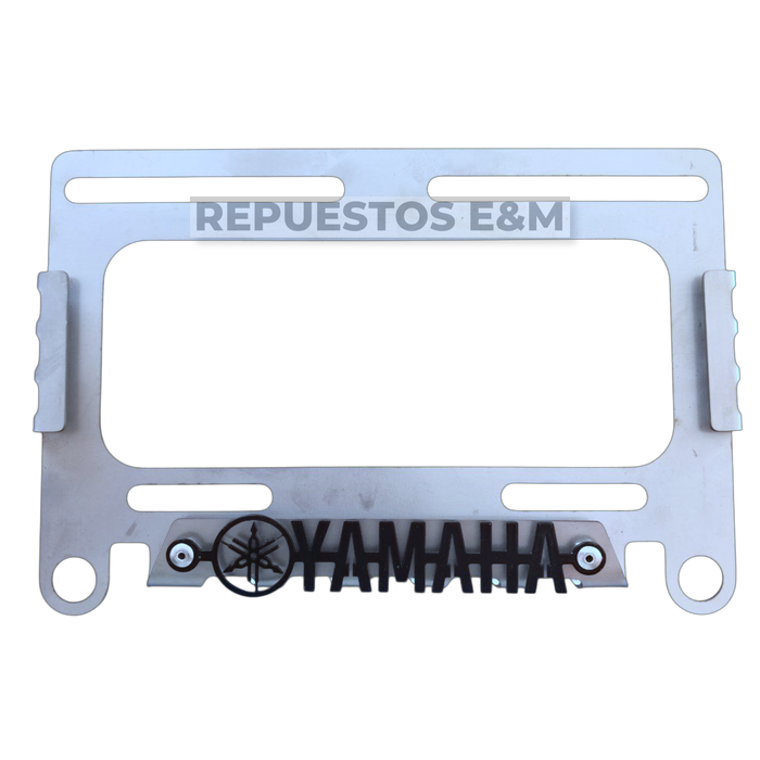 PORTA PLACA DE METAL 3D - YAMAHA