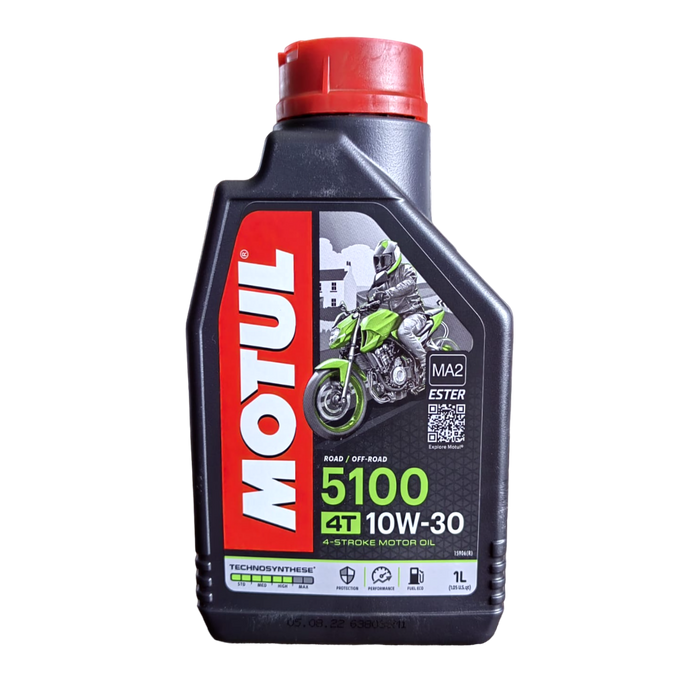ACEITE 4T 10W-30 API SM/SL MOTUL 5100