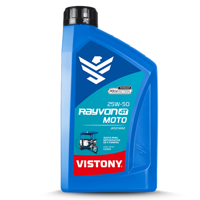 ACEITE 4T 25W-50 API SL VISTONY