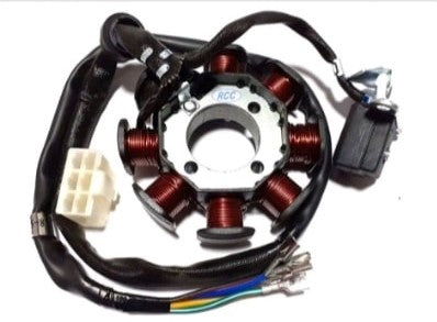 ALTERNADOR CG125 (8P-3H) C/ARRANCADOR RCC