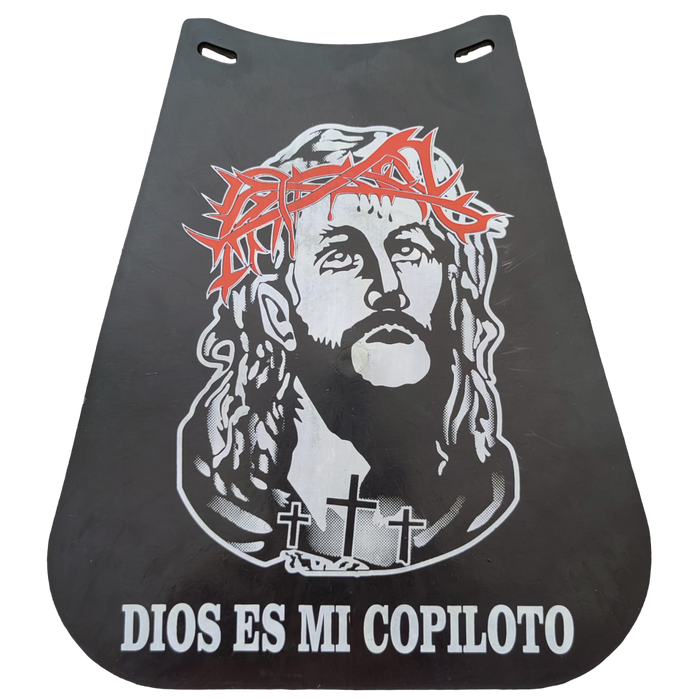 COLETON DE GUARDAFANGO "DIOS ES MI COPILOTO"