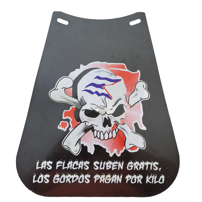 COLETON DE GUARDAFANGO "LAS FLACAS SUBEN GRATIS..."