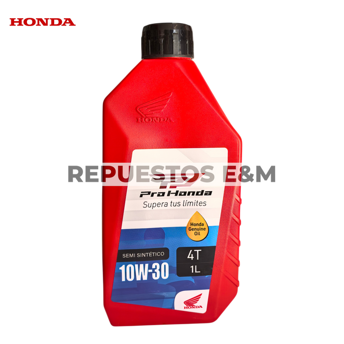 ACEITE 4T 10W-30 API SL SEMI-SINTETICO PRO HONDA