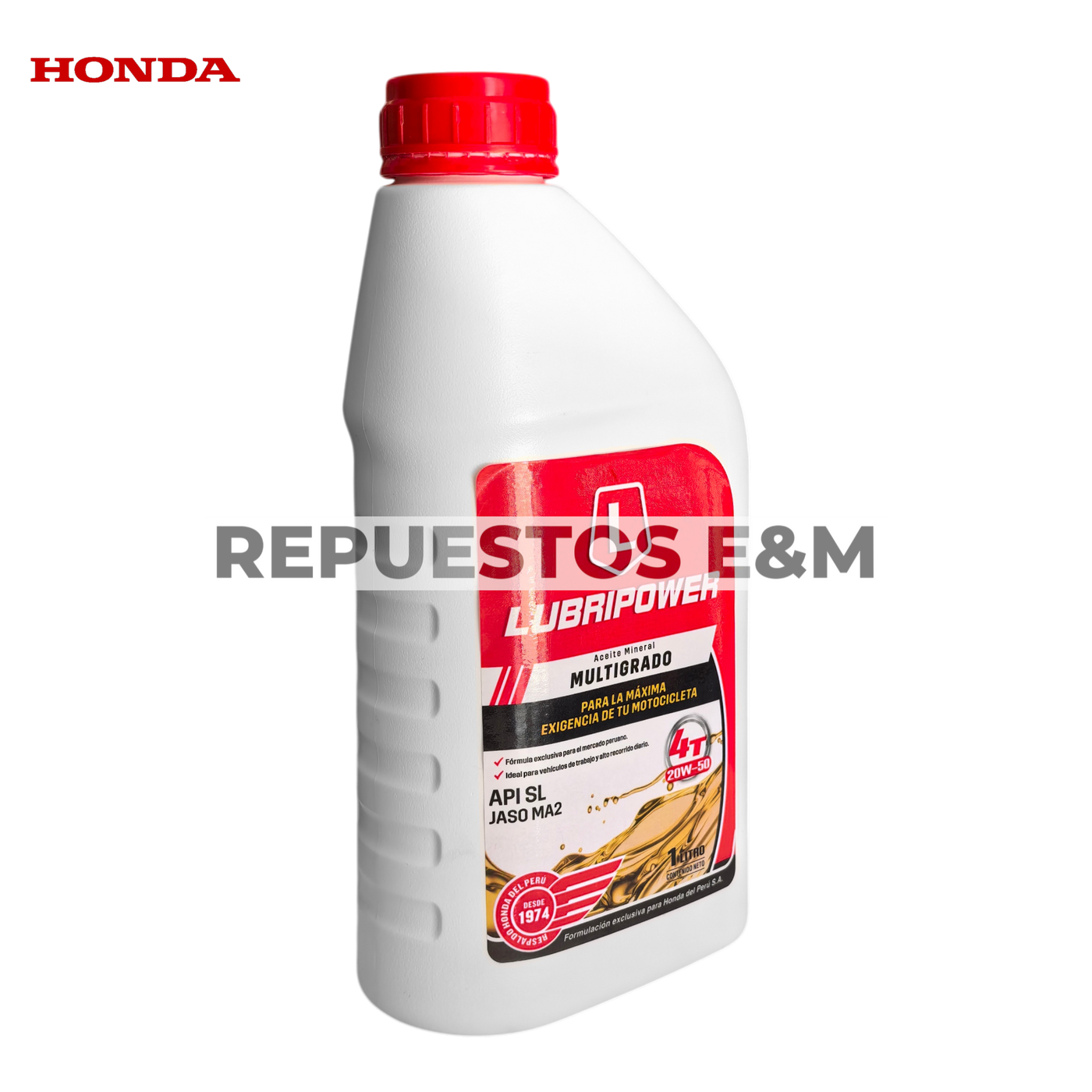 ACEITE 4T 20W-50 API SL LUBRIPOWER — Repuestos E&M