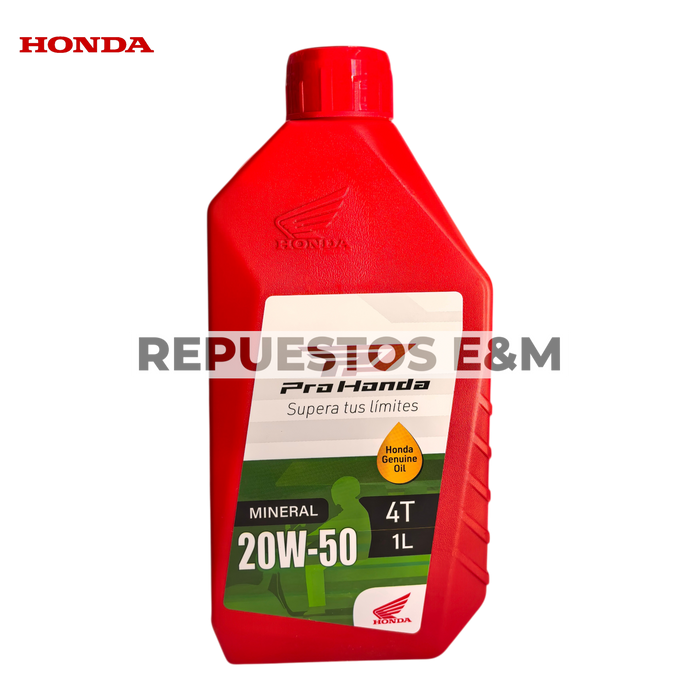 ACEITE 4T 20W-50 API SP PRO HONDA