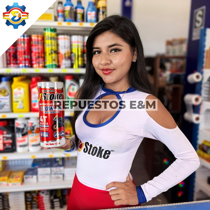 ACEITE 4T 20W-50 API SN STOKE
