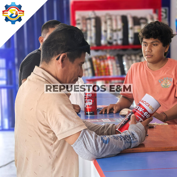 ACEITE 4T 25W-60 API SN MACCI OIL