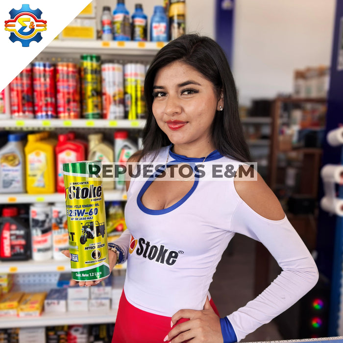 ACEITE 4T 25W-60 API SN STOKE 1.2L