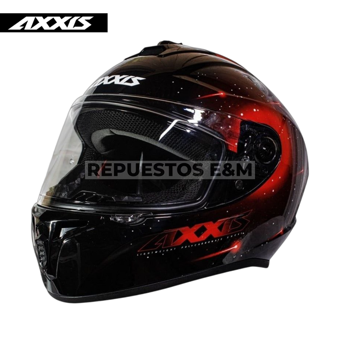 CASCO AXXIS FF112 DRAKEN S TWILIGHT A5 GLOSS RED