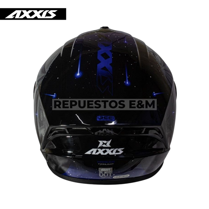 CASCO AXXIS FF112 DRAKEN S TWILIGHT A7 GLOSS BLUE