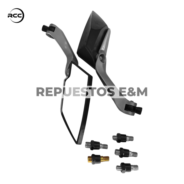 ESPEJOS GALAXY NEGRO RCC