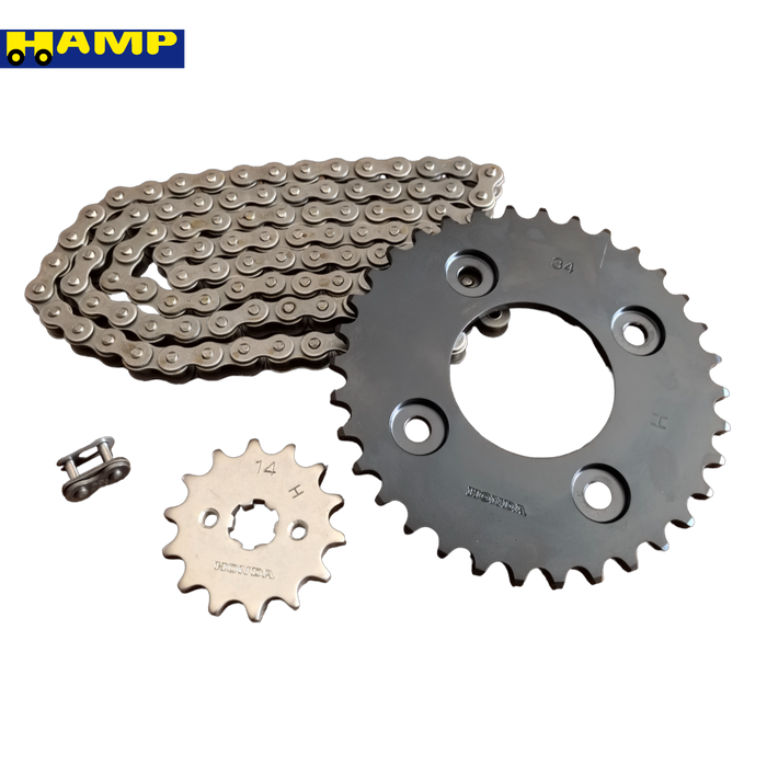 KIT DE ARRASTRE FULL WAVE110S 34T/14T.420H-104L HAMP