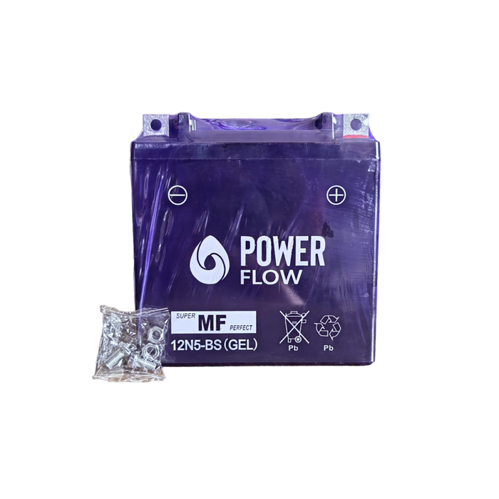 BATERIA 12N5-BS (GEL) POWER FLOW