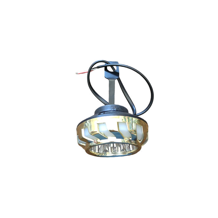 FARO 9 LED ESPIRAL B/DORADO AURORA