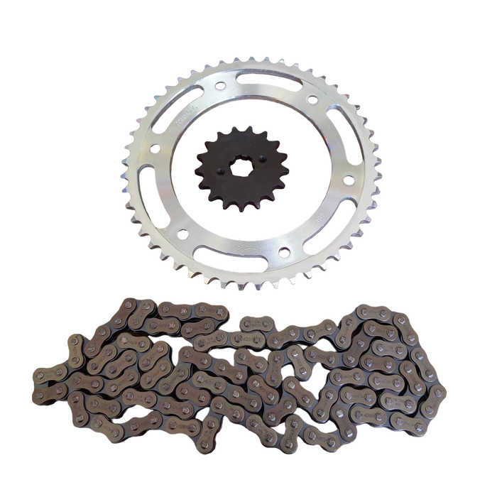 KIT DE ARRASTRE FULL XR150L 49T/17T. 428H-130L GDM
